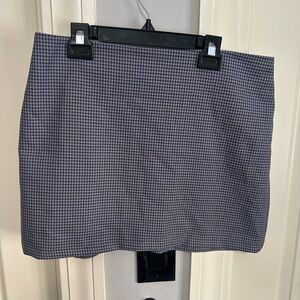 Urban Outfitters Black and Purple Mini Skirt